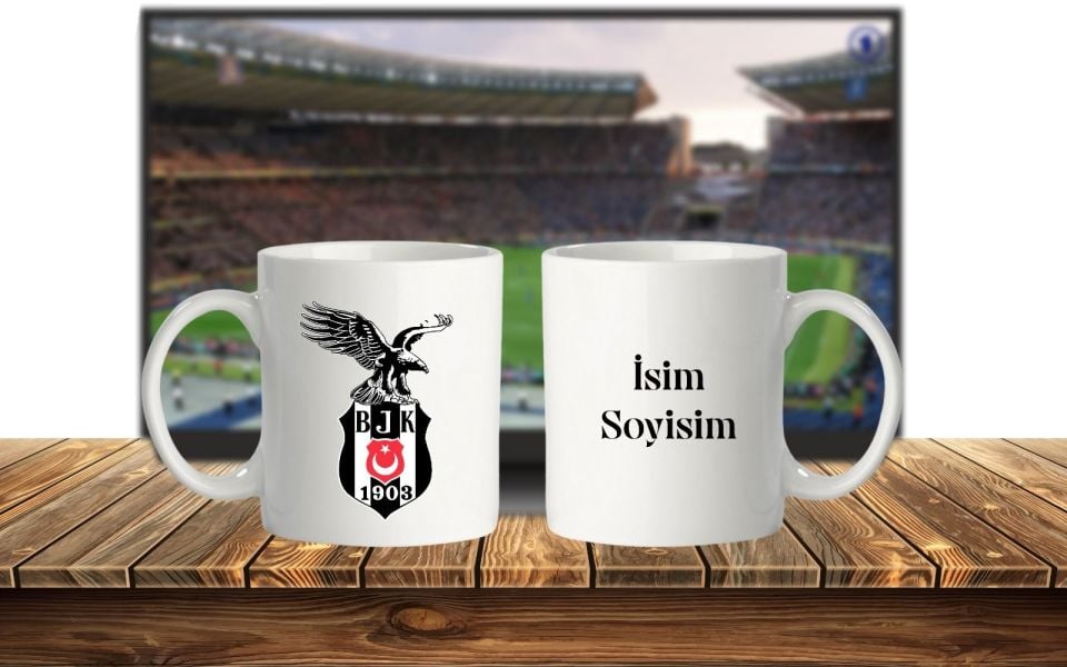 Kişiye Özel Taraftar Kupa Bardak - BJK